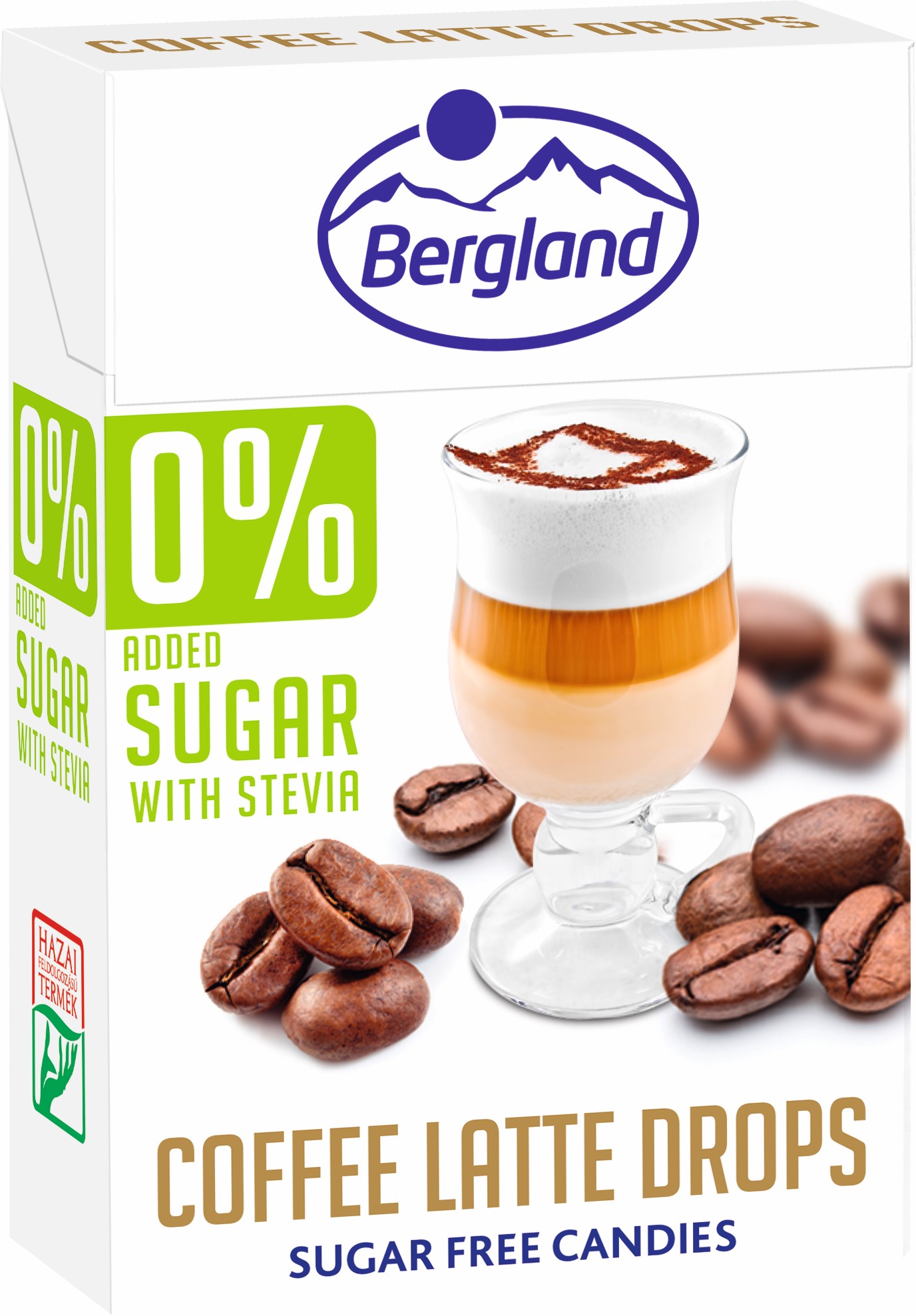 Bergland Coffee latte drops 40g